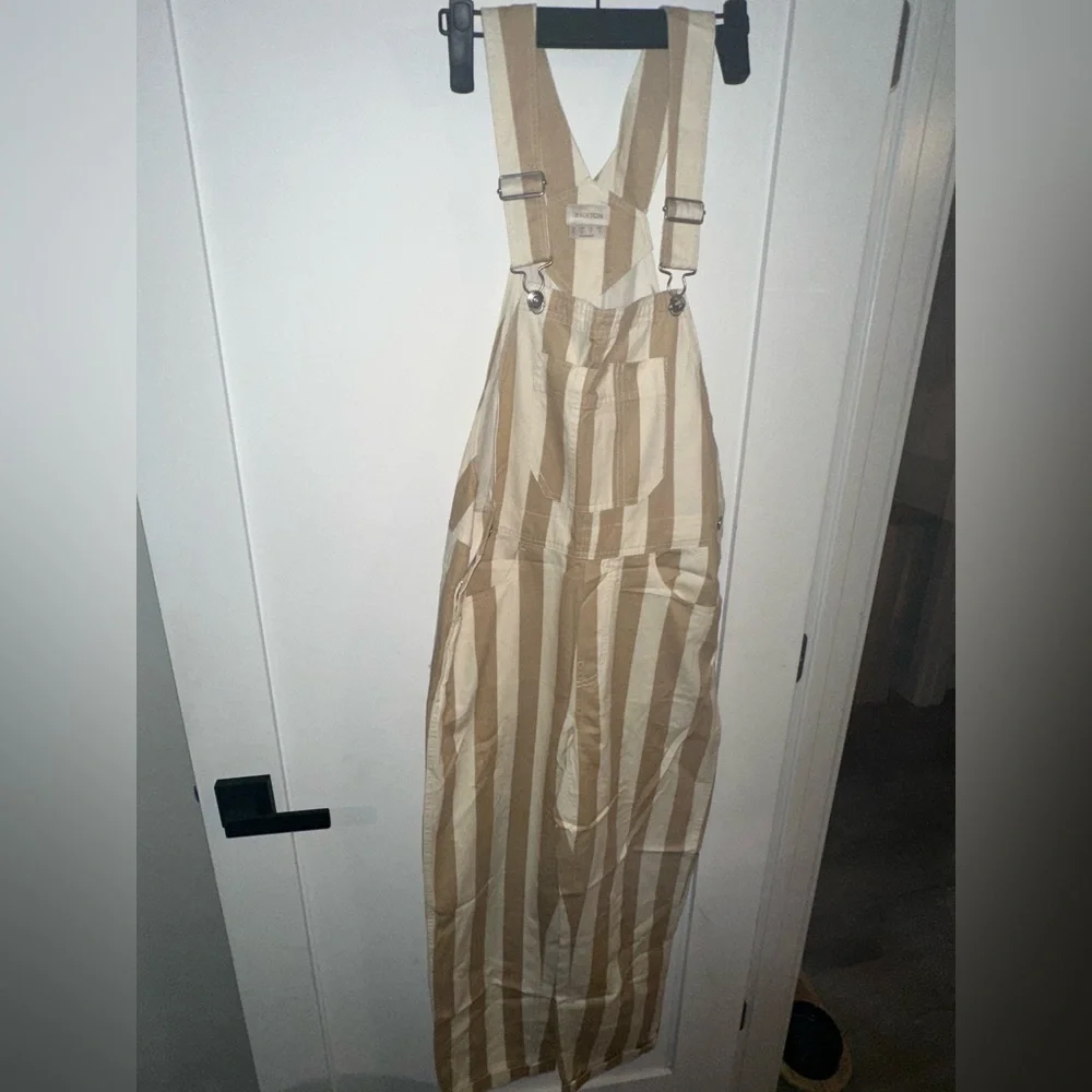 Brixton Striped Overalls - Picture 8 of 8